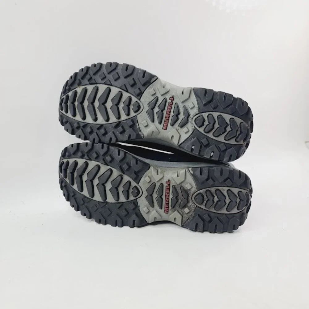 Merrell Women's Black Tundra Leather Polartec Thinsulate Winter Snow‎ Boot 6.5